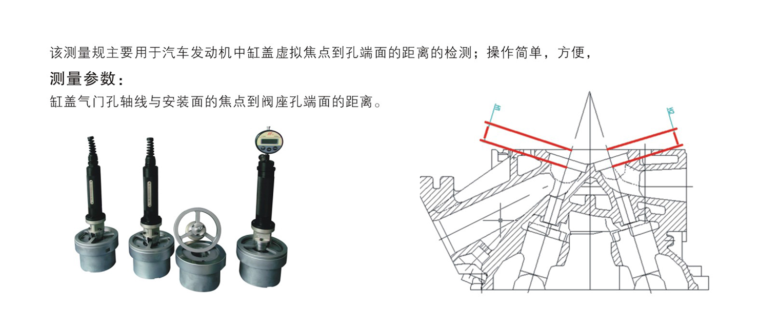 氣門座斜孔萬向深度測量規(guī)
